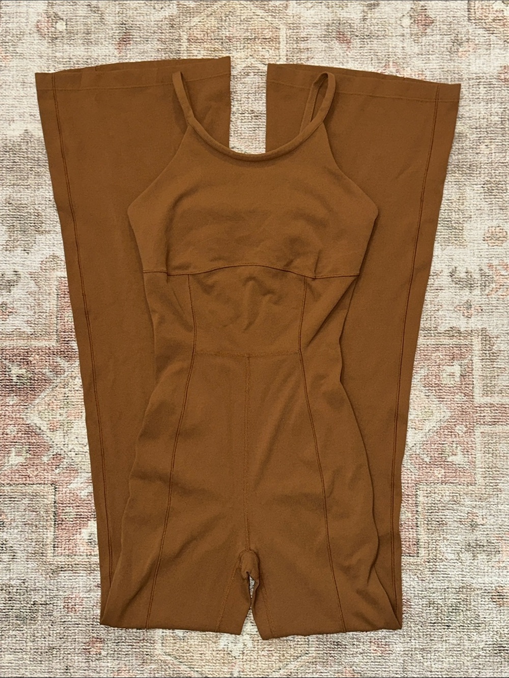Woman’s XXS Brown Nike Flare Leg Athletic Romper
